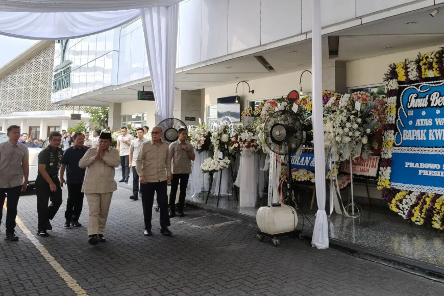 Presiden Prabowo Melayat ke Rumah Duka Kwik Kian Gie, Sosok Ekonom Kritis dan Tokoh Bangsa