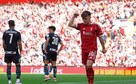 Rio Ngumoha 16 Tahun Bikin Geger Anfield, Liverpool Bungkam Bilbao 4-1!