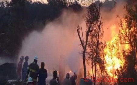 Kebakaran Sumur Minyak Ilegal di Blora, 3 Warga Tewas