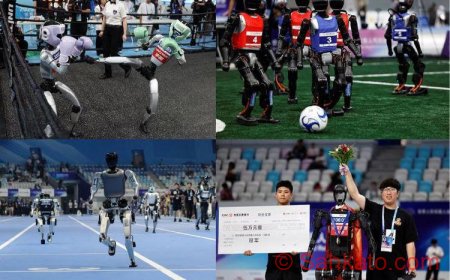 Robot Humanoid Berlaga di Beijing, Tiongkok Pamerkan Kecanggihan AI