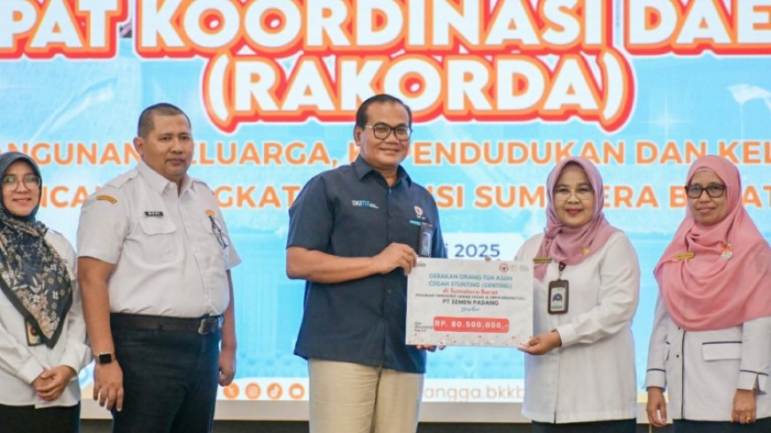 Semen Padang Bagi-Bagi Bantuan Cegah Stunting, Ini Rinciannya!