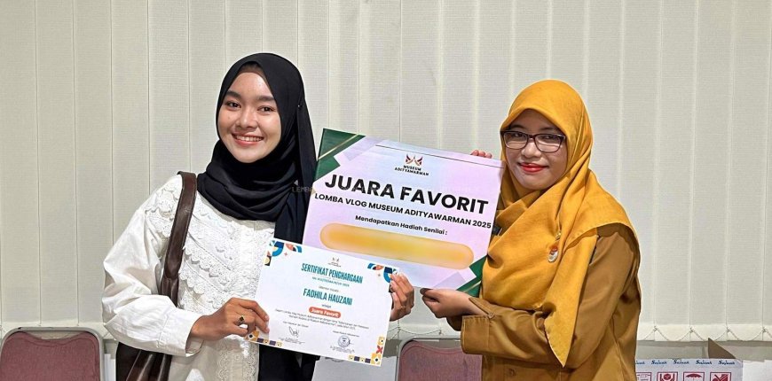 Mahasiswi Bung Hatta Juara Favorit Lomba Vlog Budaya 2025!