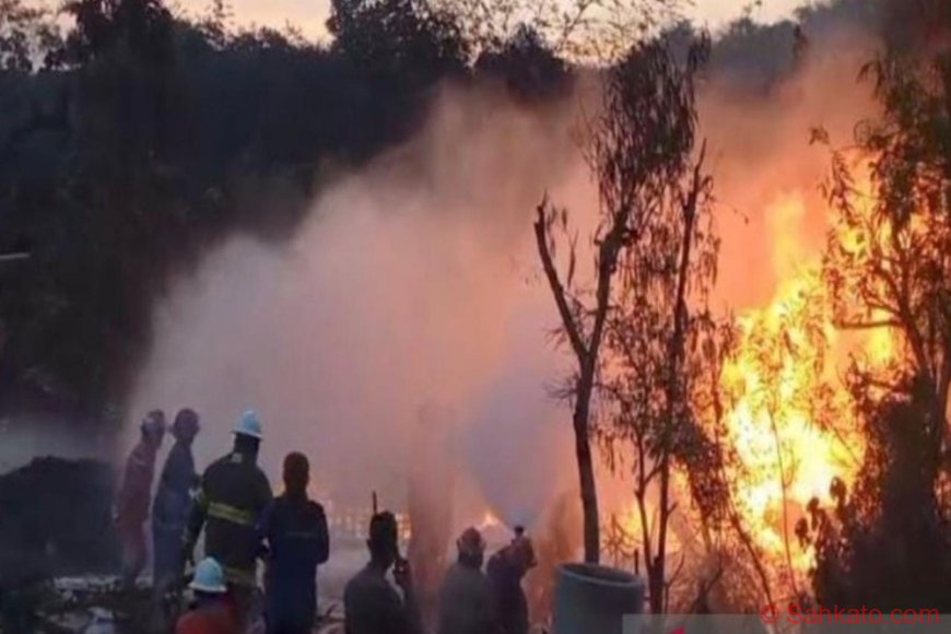 Kebakaran Sumur Minyak Ilegal di Blora, 3 Warga Tewas