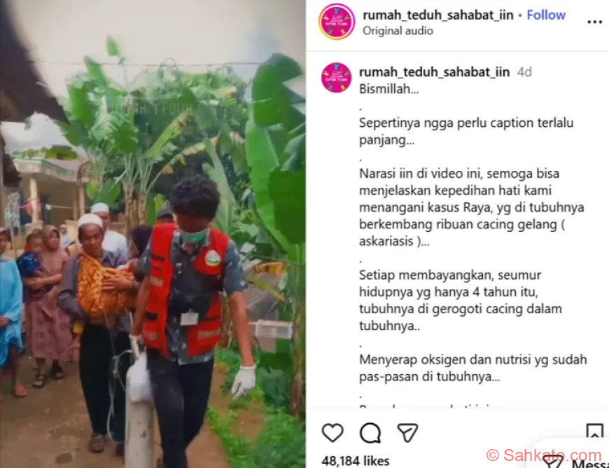 Tragedi Balita Sukabumi: Tubuh Dipenuhi Ribuan Cacing