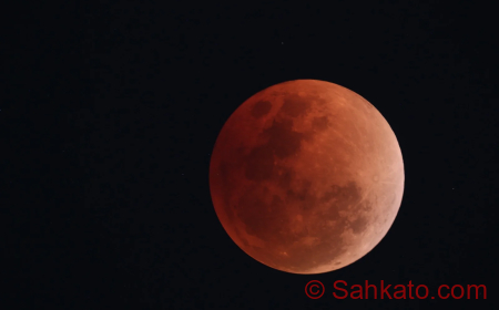 Gerhana Bulan Total Terlama 2025 Sambangi Langit Aceh