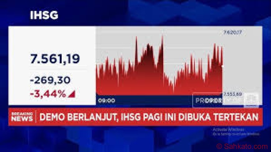 IHSG Anjlok Usai Reshuffle, Begini Respons Menkeu Purbaya