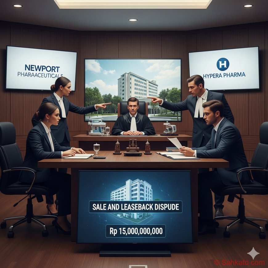 Kasus Newport vs Hypera: Sengketa Sale and Leaseback di Sektor Kesehatan Bernilai Rp15 Miliar