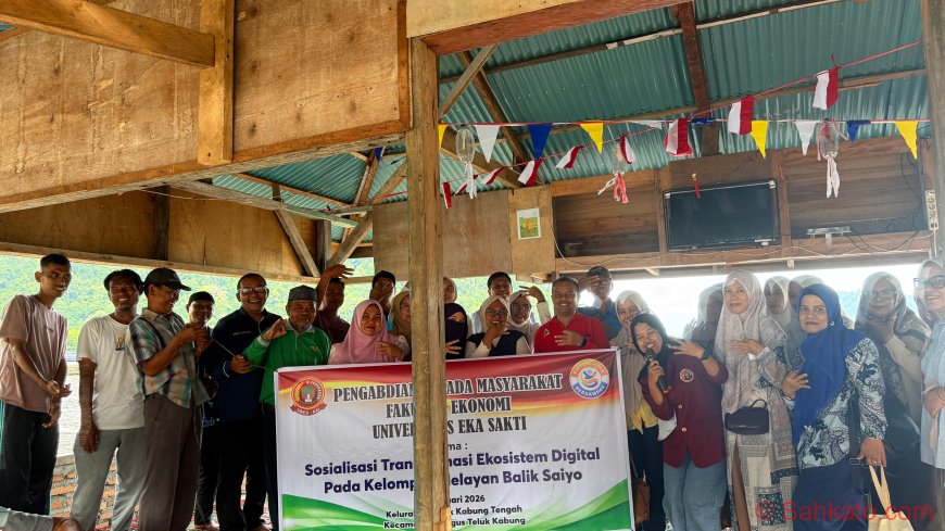 Nelayan Balik Saiyo Go Digital! Universitas Ekasakti Dorong Nilai Tambah Ikan Teri di Teluk Kabung Tengah
