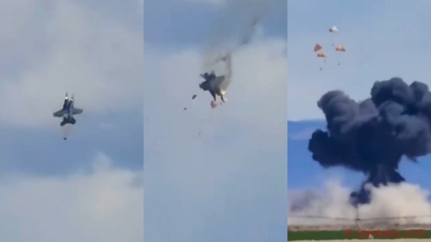 Dua Jet Tempur EA-18G Growler Bertabrakan Saat Air Show di Idaho