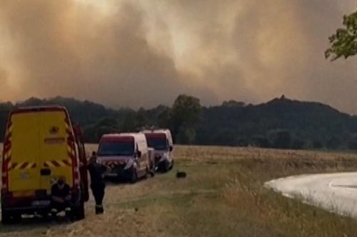Kebakaran Hutan di Prancis Selatan Hanguskan 500 Hektare Lahan