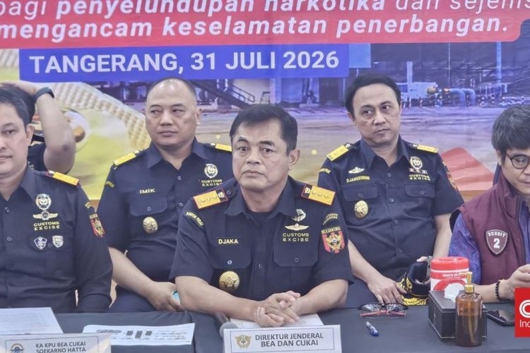 Bea Cukai Gagalkan Peredaran 7,9 Ton Narkoba hingga Juli 2026