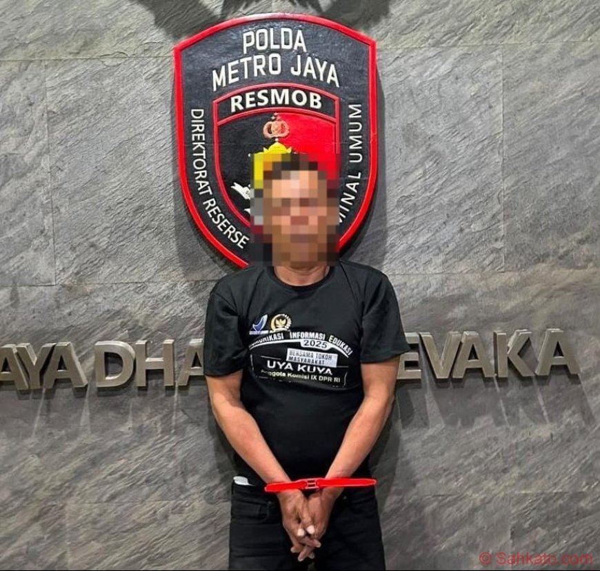 Polda Metro Jaya Tangkap Tersangka Pembunuhan di Indekos Grogol Petamburan