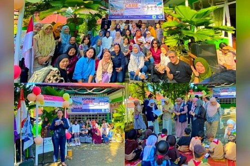ASPIKOM CARE 2026 Gelar Trauma Healing bagi Siswa SD Bustanul Ulum Semen Padang