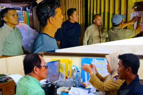 UPTD Pasar Raya Padang Segel 44 Toko Penunggak Retribusi, Beri Keringanan Hapus Denda