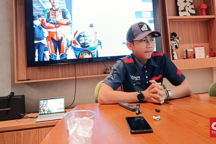 Ramadhipa Incar Hasil Maksimal di Paruh Kedua Moto3 Junior dan Red Bull Rookies Cup