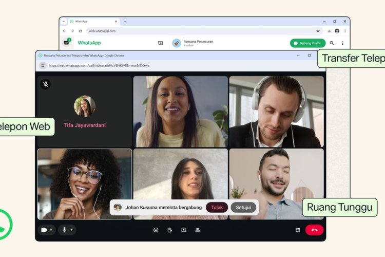 WhatsApp Web Resmi Mendukung Panggilan Suara dan Video