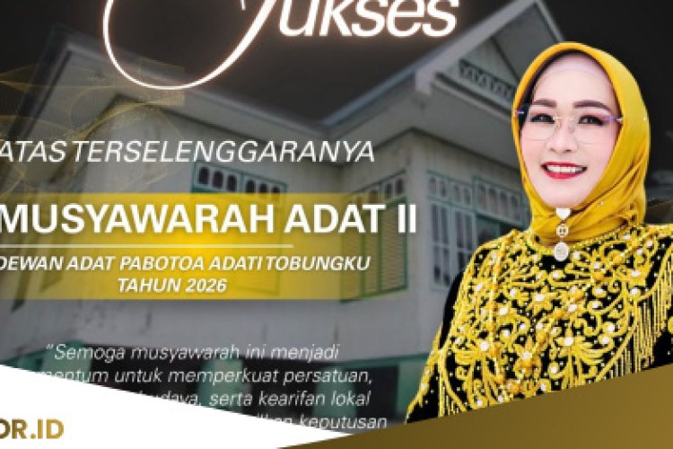 Wabup Morowali Iriane Iliyas Buka Suara soal Musyawarah Adat II Pabotoa Adati Tobungku