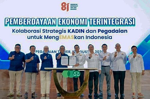 Pegadaian dan Kadin Teken MoU, Emas Jadi Andalan Baru Pembiayaan UMKM hingga Korporasi