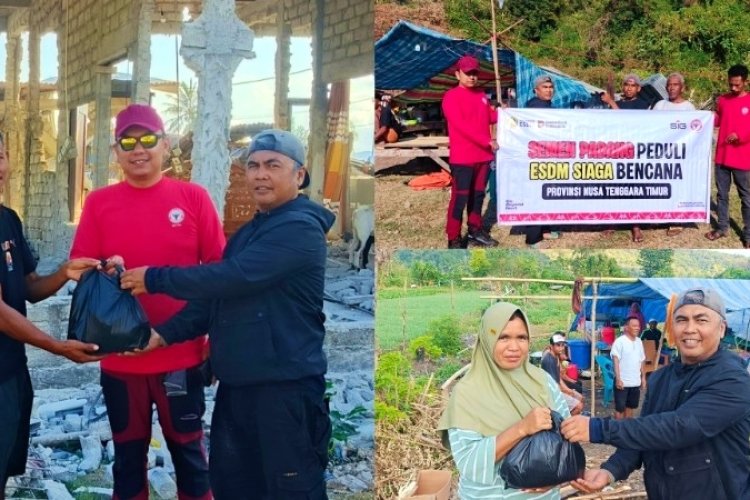 Semen Padang Peduli Kirim 100 Paket Sembako ke Warga Lamba Leda, Distribusi Lewat Dua Jalur