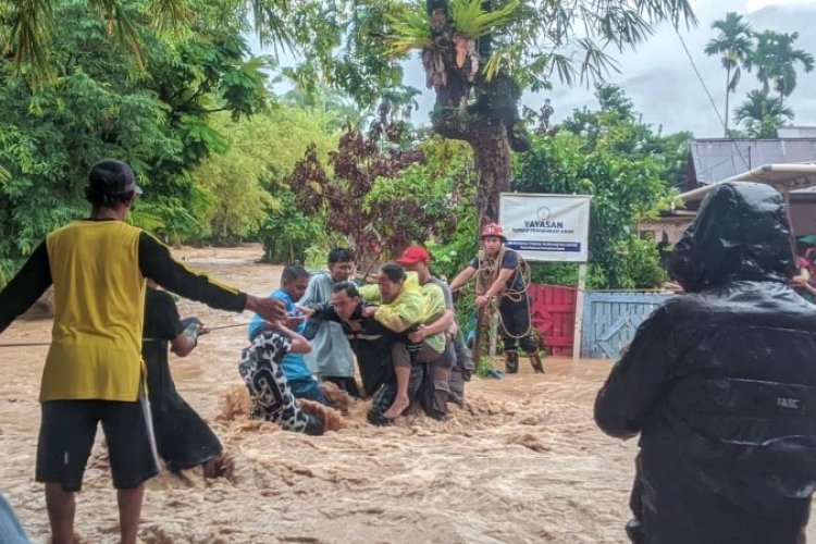 Tiga Kecamatan di Padang Terendam Banjir Akibat Hujan Intensitas Tinggi