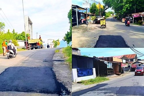 Dinas PUPR Padang Turun ke Jalan, Sejumlah Ruas Mulai Diperbaiki demi Kenyamanan Warga