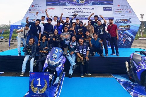 Yamaha Cup Race 2026 di Padang: Media dan KOL Berlaga di Lintasan