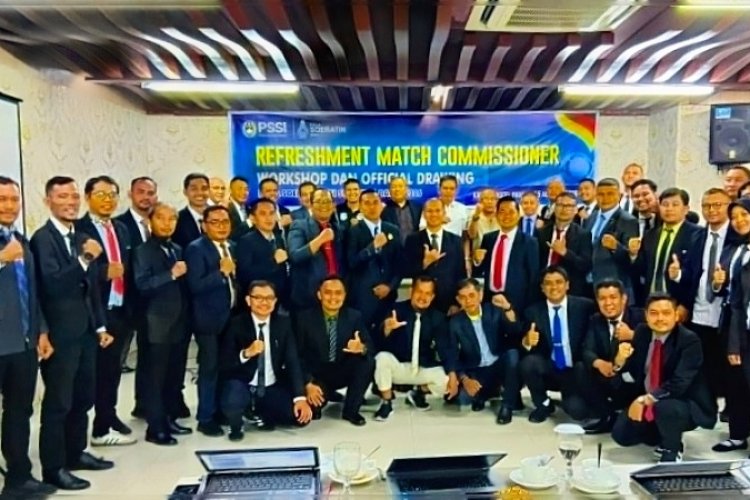 35 Match Commissioner PSSI Sumbar Ikuti Pembekalan Intensif, Targetkan Piala Soeratin 2026 Lebih Profesional