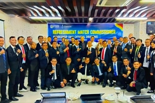 35 Match Commissioner PSSI Sumbar Ikuti Pembekalan Intensif, Targetkan Piala Soeratin 2026 Lebih Profesional