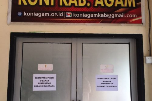 Pengcab Agam Rebut Sekretariat KONI, Erwin Tanjung: Jangan Campurkan Politik dengan Olahraga