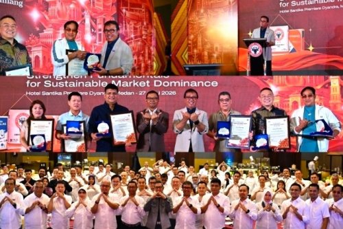 PT Semen Padang Gelar Distributor Summit AP 1 di Medan untuk Perkuat Jaringan Distribusi