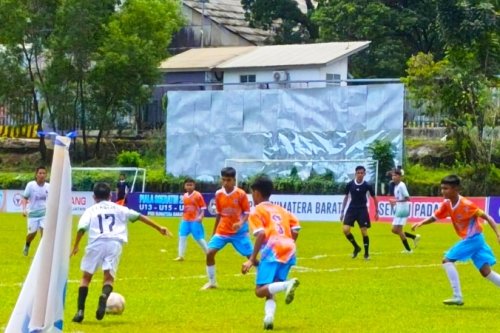 Gol Telat Tak Cukup, Persiju Sijunjung Kunci Tiga Poin dan Bikin Klasemen Grup B Piala Soeratin U-13 Makin Panas