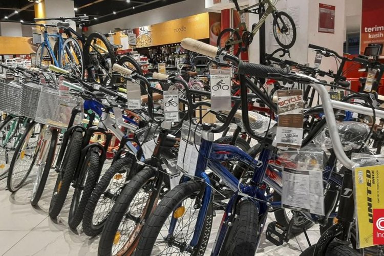 Hari Ini Terakhir! Sepeda di Transmart Bisa Dibawa Pulang Cuma Sejutaan