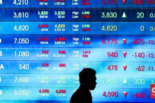 IHSG Ditutup Melemah 1,48 Persen ke 6.405, 583 Saham Kompak Terkoreksi