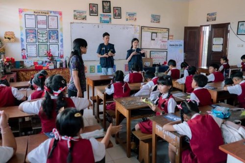 10 Relawan BRI Diterjunkan ke Sanur Kaja, Empat Pilar Program Relawan Bakti BUMN 2026 Jadi Sorotan