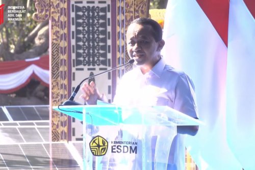 Bahlil Sebut Program PLTS 100 GWp Bisa Hemat APBN hingga Rp73 Triliun per Tahun