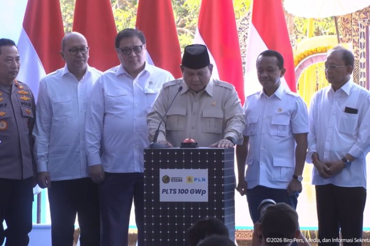 Bahlil Sindir Warna Politik di Depan Prabowo: Program PLTS Justru Dieksekusi di Kandang Merah