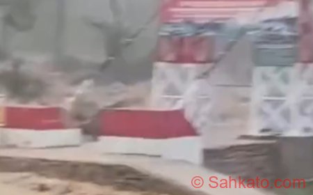Banjir Rendam Kawasan Guo Padang, Seorang Siswa Sempat Terjebak di Rumah