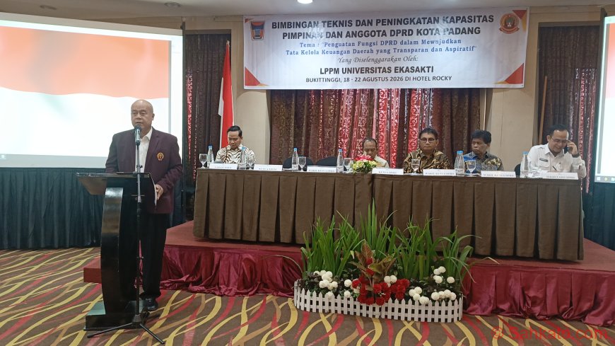 Universitas Ekasakti Dorong DPRD Perkuat Tata Kelola Keuangan Daerah Berbasis Data dan Riset