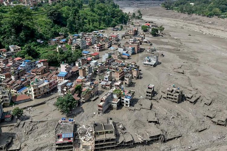 Banjir Bandang di Perbatasan Nepal-China Tewaskan 22 Orang, Ratusan Turis Asing Dilaporkan Hilang