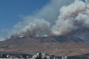 42 Ribu Warga Reno Mengungsi, Kebakaran Hawk di Nevada AS Makin Meluas