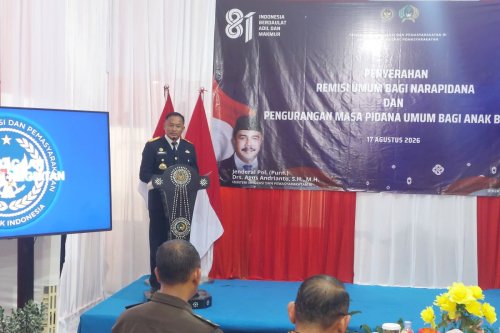 7.555 Warga Binaan Jakarta Terima Remisi HUT RI, 317 Langsung Bebas