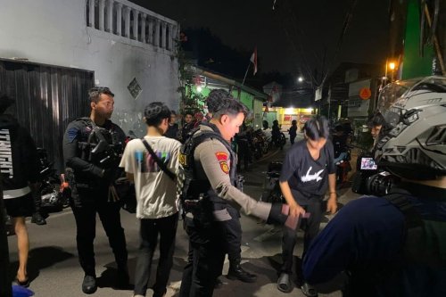 Polisi Sita Sembilan Motor saat Membubarkan Balap Liar di Jakarta Timur