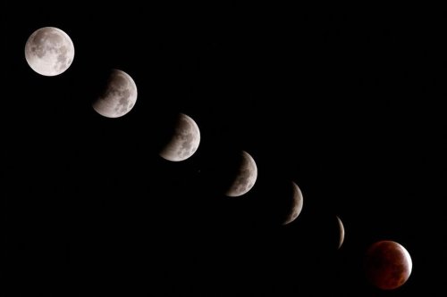 Gerhana Bulan Sebagian hingga Blood Moon Pukau Langit Malam dari AS sampai Mesir