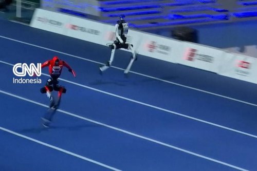 Robot Humanoid China Catat 9,32 Detik, Rekor Lari 100 Meter Usain Bolt Terpecahkan