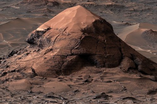 Panorama 360 Derajat Mars Terbaru dari Curiosity NASA, Pola Mirip Sarang Lebah Terlihat Jelas