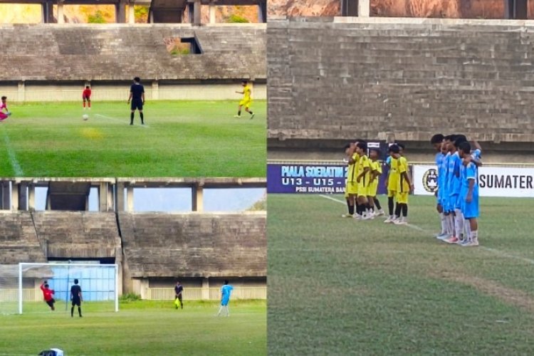 Kiper Kompak Kampung Pisang Gagalkan 4 Penalti, Tiket Delapan Besar Piala Soeratin U-15 Sumbar Direbut Dramatis