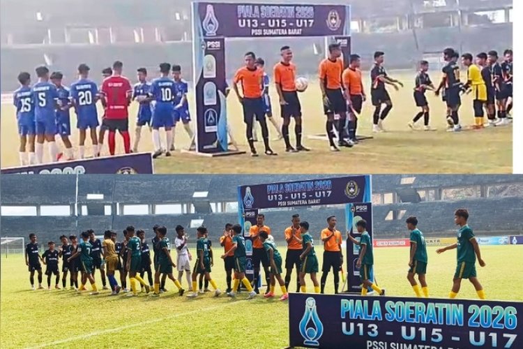 Tiku Putra dan PSTS Berebut Gelar Piala Soeratin U-13 Sumbar, Siapa Paling Perkasa di Final?
