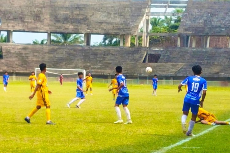 Kinantan FC Hajar Seven FC 5-1, Dua Kartu Merah Mewarnai Laga 8 Besar Piala Soeratin U-15 Sumbar