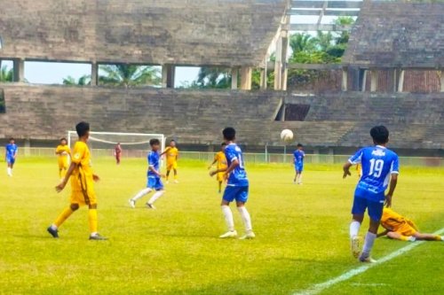 Kinantan FC Hajar Seven FC 5-1, Dua Kartu Merah Mewarnai Laga 8 Besar Piala Soeratin U-15 Sumbar