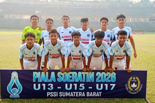 Dua Gol Cepat Firdaus Hamza Bawa Excellent SC ke Semifinal Piala Soeratin U-15 Sumbar